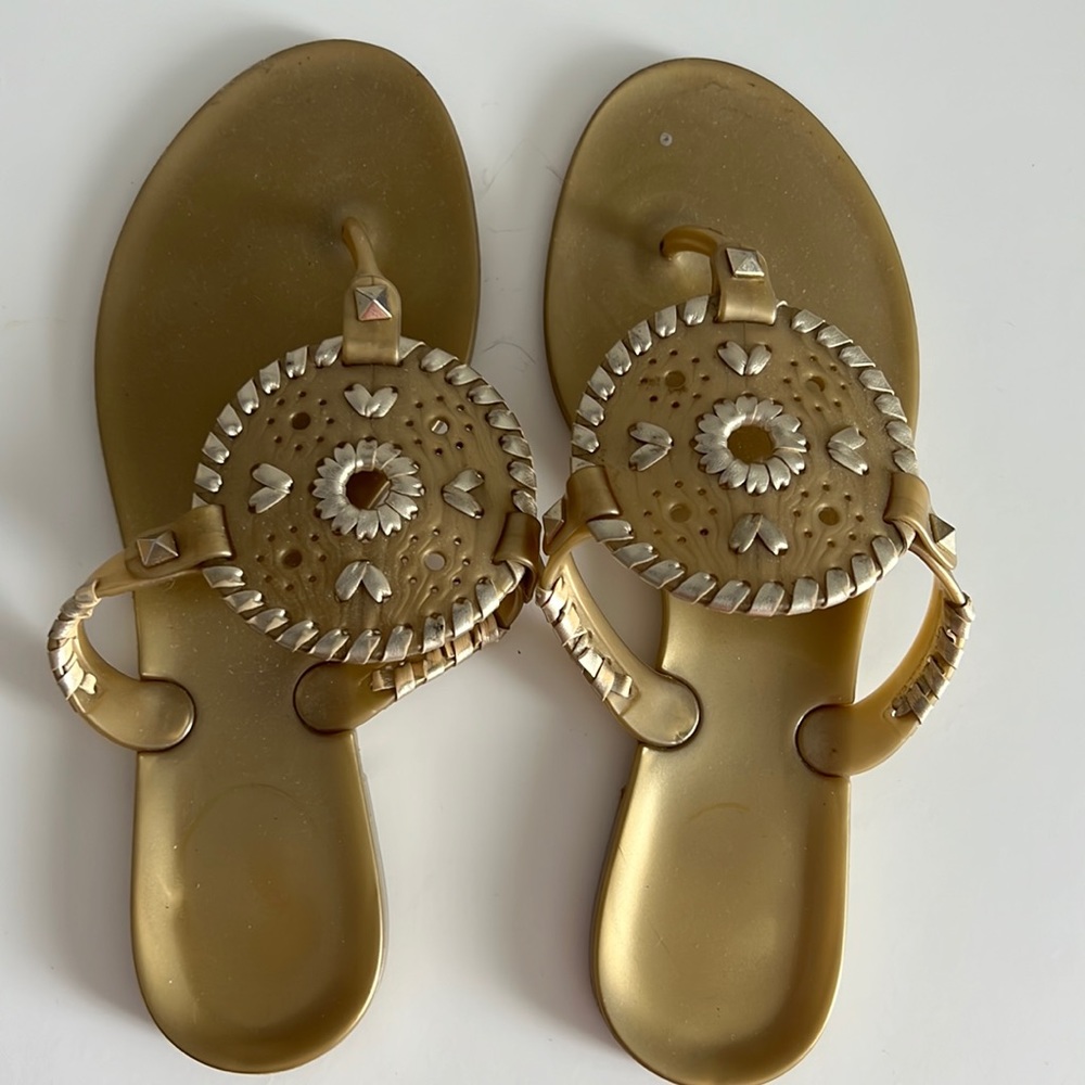 Jack rogers jelly sandals! Great condition, only worn a few times!